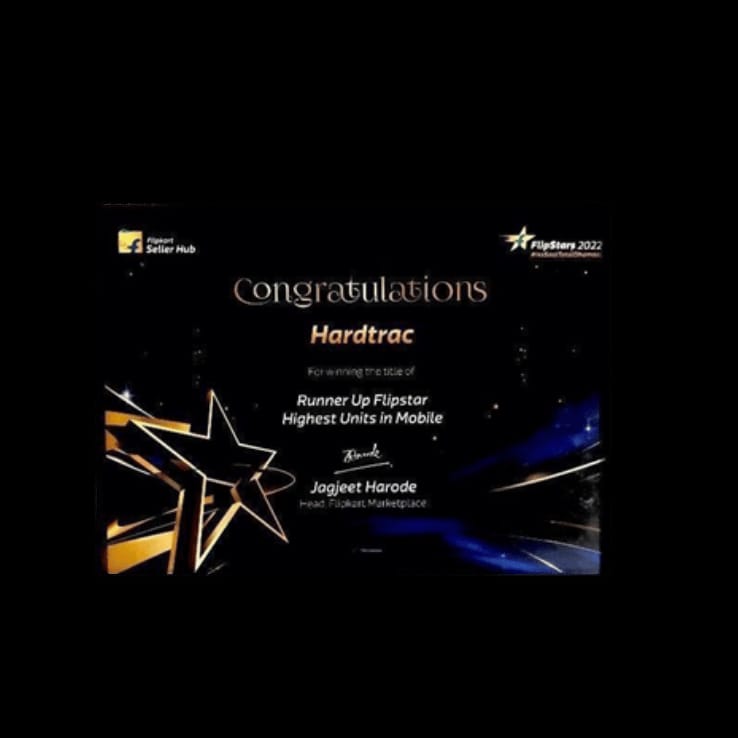 Flipkart Runner Up Flipstar — Highest Units in Mobile