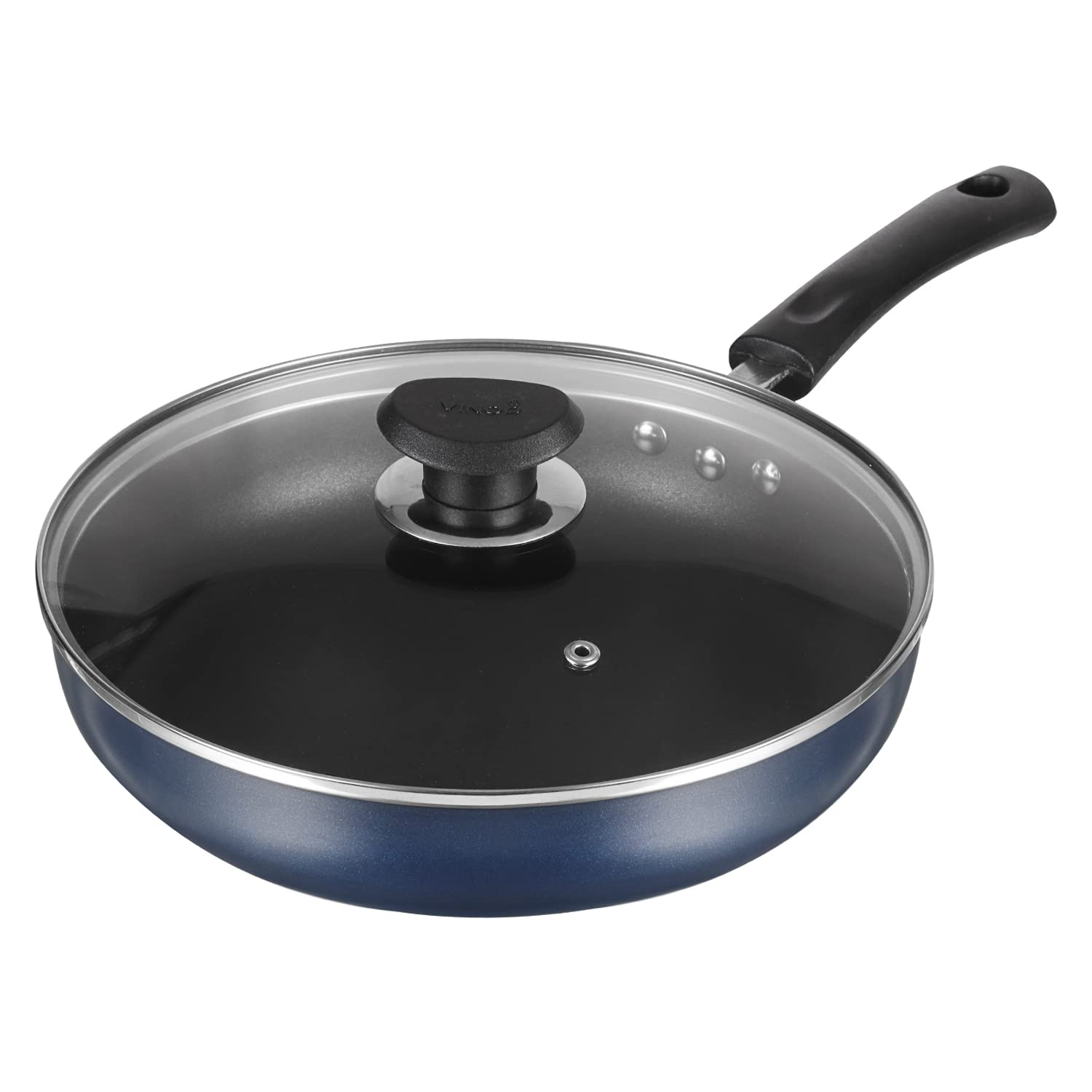 VC750 Vinod Zest Non Stick Deep Fry Pan with Lid - 30 cm ZSEP30