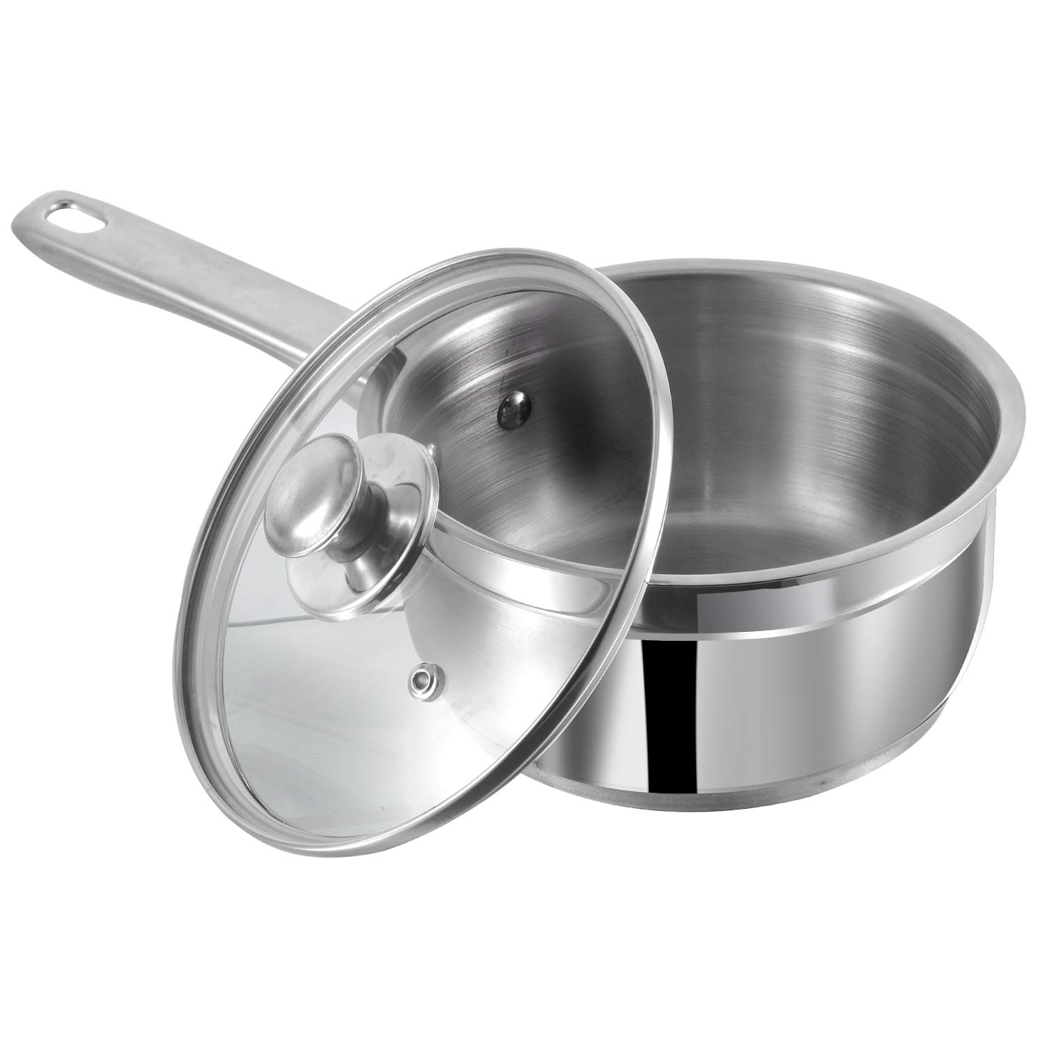 VC211 T.T.I.F.Saucepan W/gl 18 cm 3318