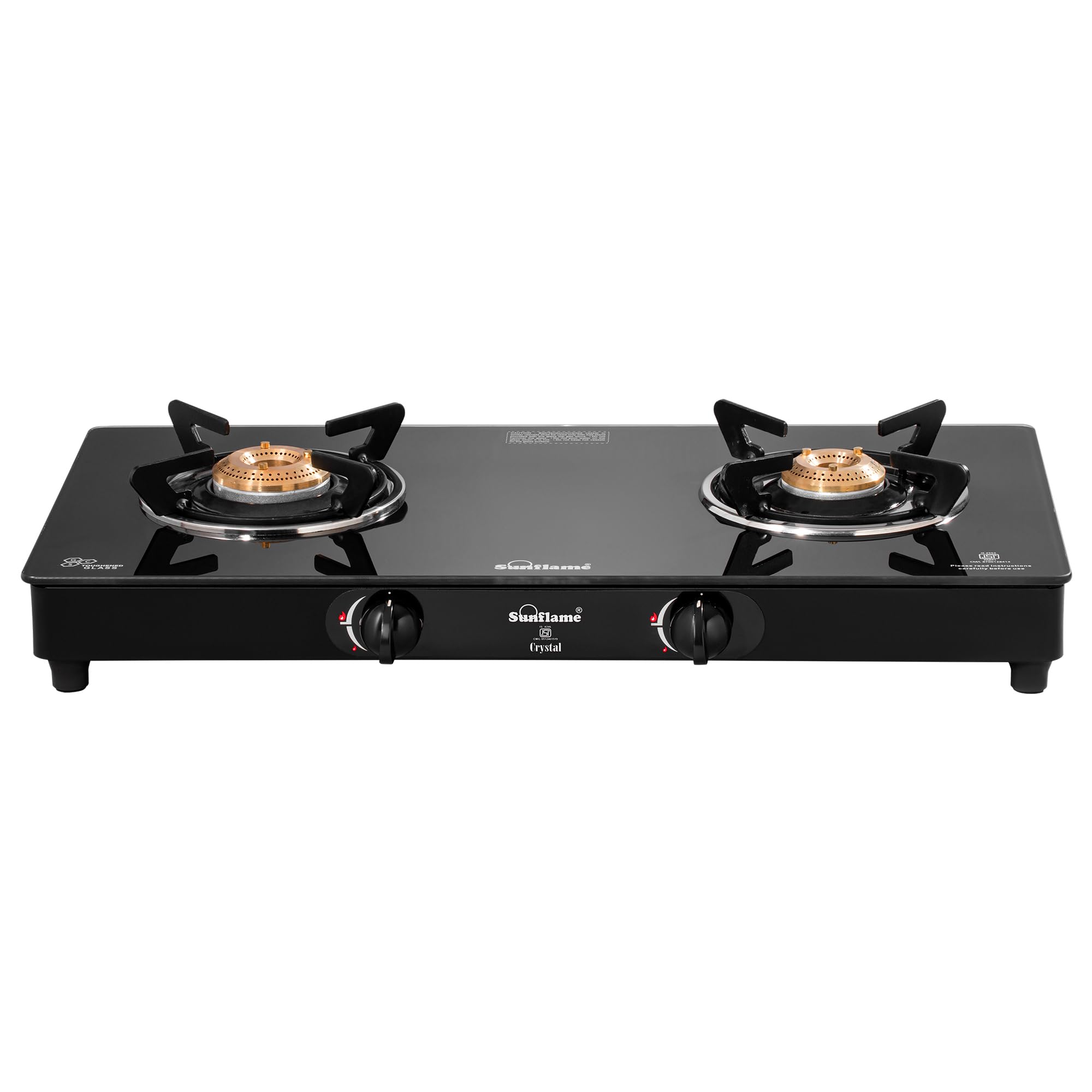 Sunflame LPG Stove CRYSTAL 4B SS
