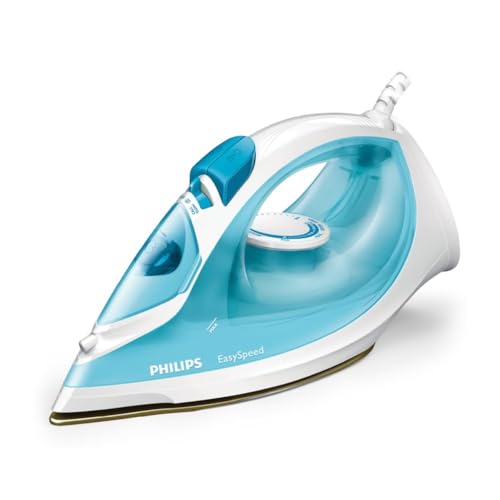 Philips Easy Speed Steam Iron With Ceramic Soleplate (Blue_Free Size)
