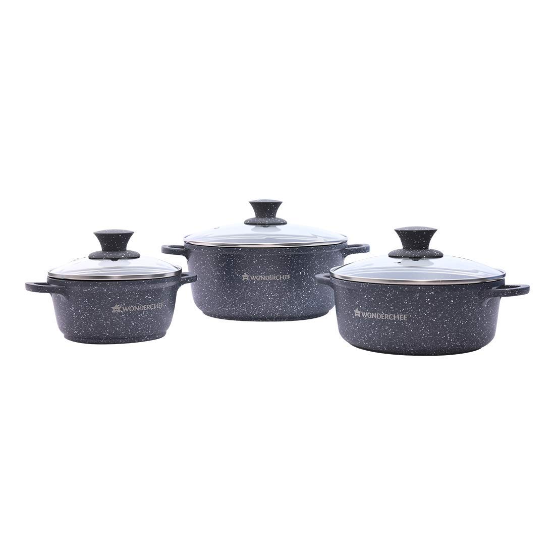 Wonderchef Granite Non-Stick 6-Piece3.5mmgrey63151691