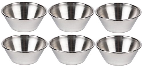 Dynore SS Sauce Cup 45ML Set of 6 DS.S_280