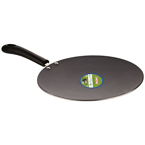 KANCHAN Enrica Concave Non-Stick Tawa for Roti, Paratha, Chapati | Thick Base (3 mm) | Large Size 30CM | Bakelite Handle | PFOA Free | 1 Year Warranty.