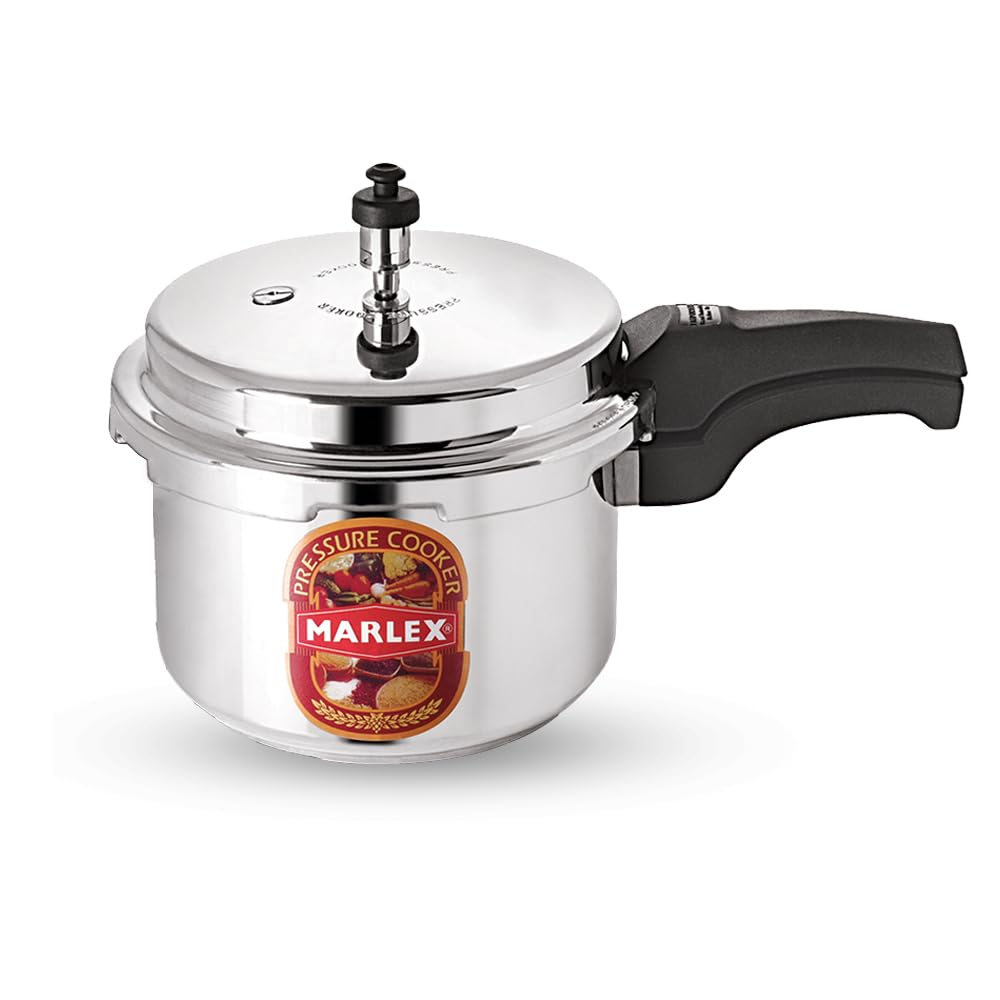 Marlex Aluminium Pressure Cooker with Outer Lid 3L