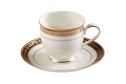 Hitkari Porcelain Cup Saucer Set of 6 11545