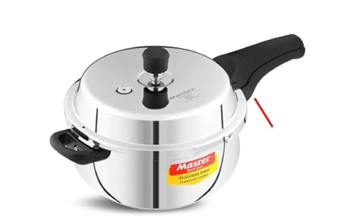 Master Nexa Natura 3.5L SS Handi Pressure Cooker Outer Lid With Glass Lid EC11004M/EC10202