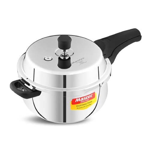 Master Nexa Natura 5.5L SS Handi Pressure Cooker Outer Lid With Glass Lid EC11004B/EC10203