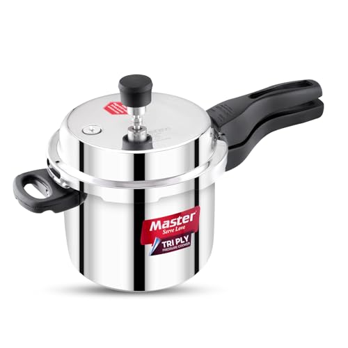 Master Trinamo Trio 3LTriply Pressure Cooker Outer Lid EC11005Purple/11801F