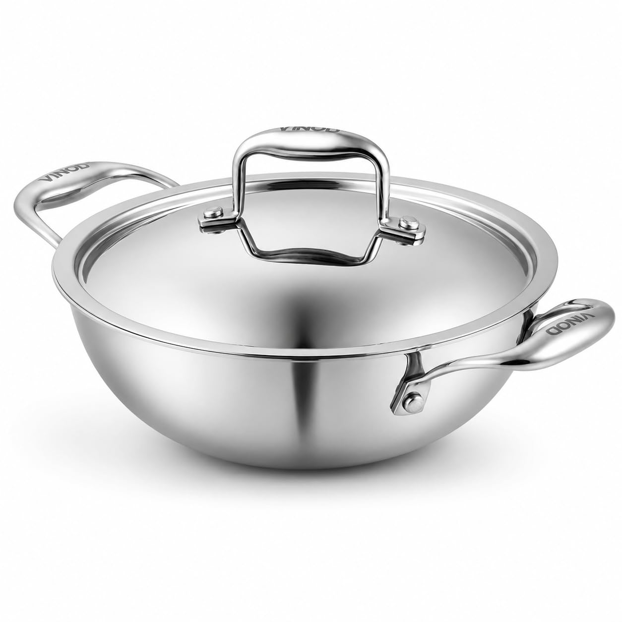 VC340 platinum deep kadai 20cm EDPTKD-20