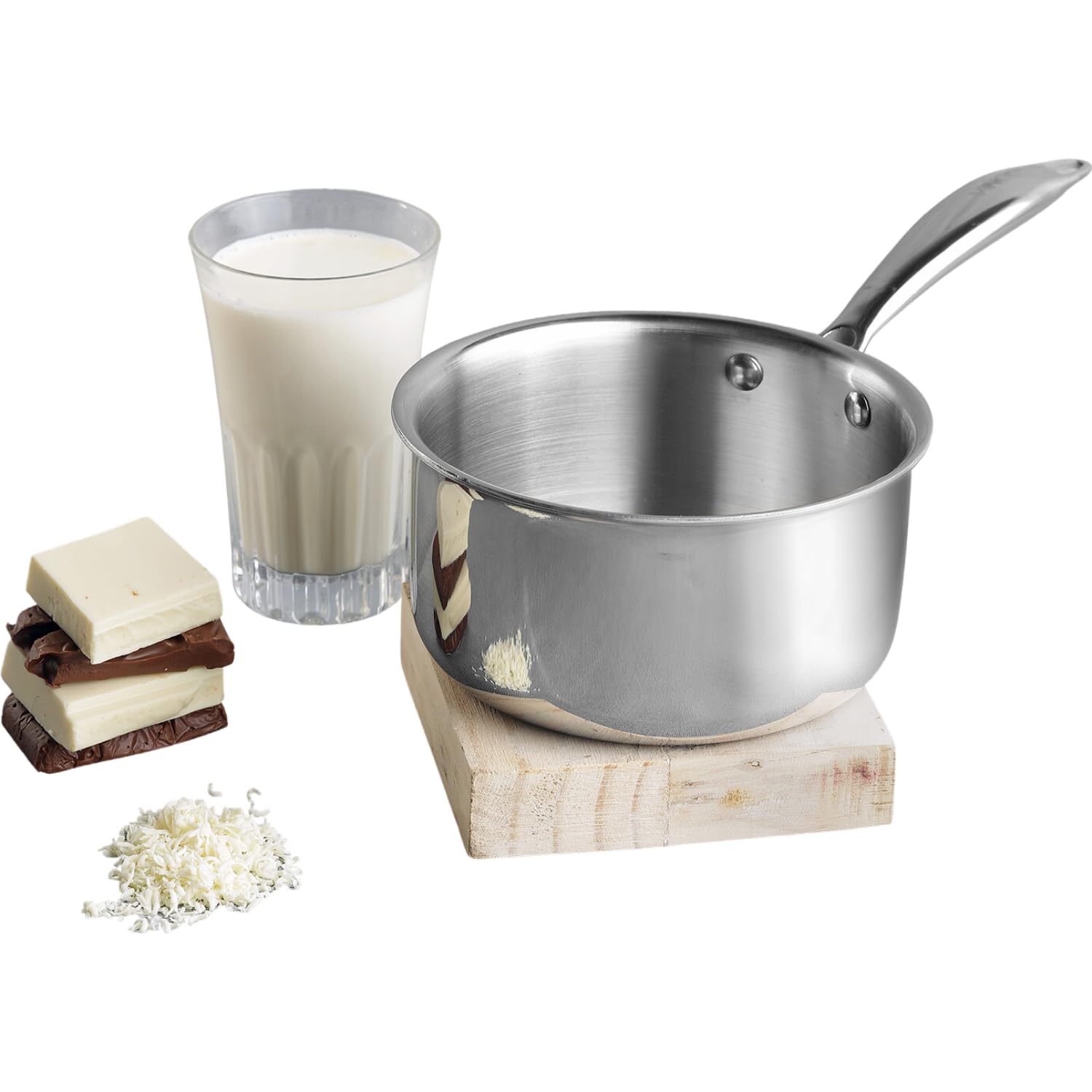 VC355 Platinum Triply Milkpan 14cm-PTMP14