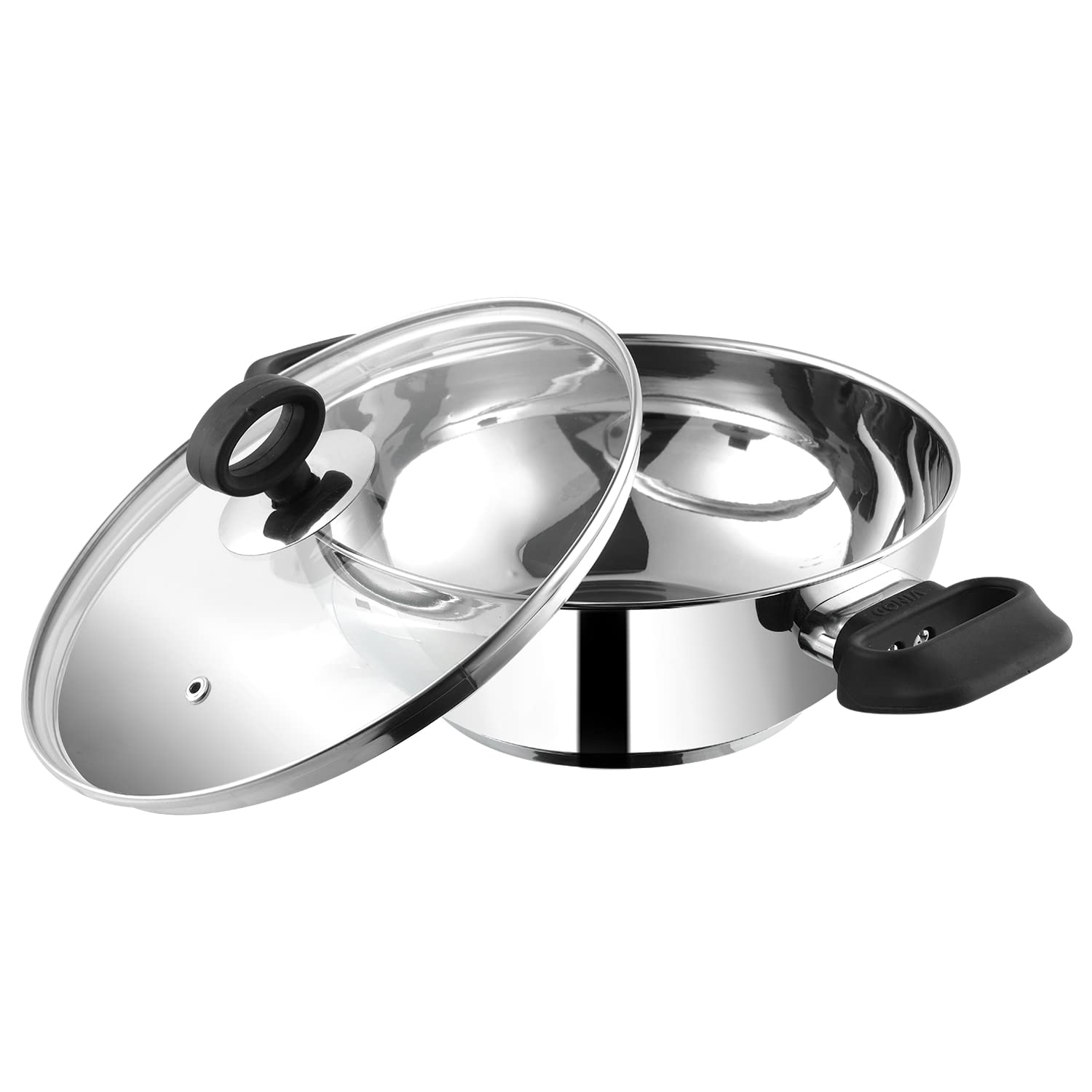 VC376 Deluxe Kadai with Lid 18cm-1.2 LTR IKDX-18