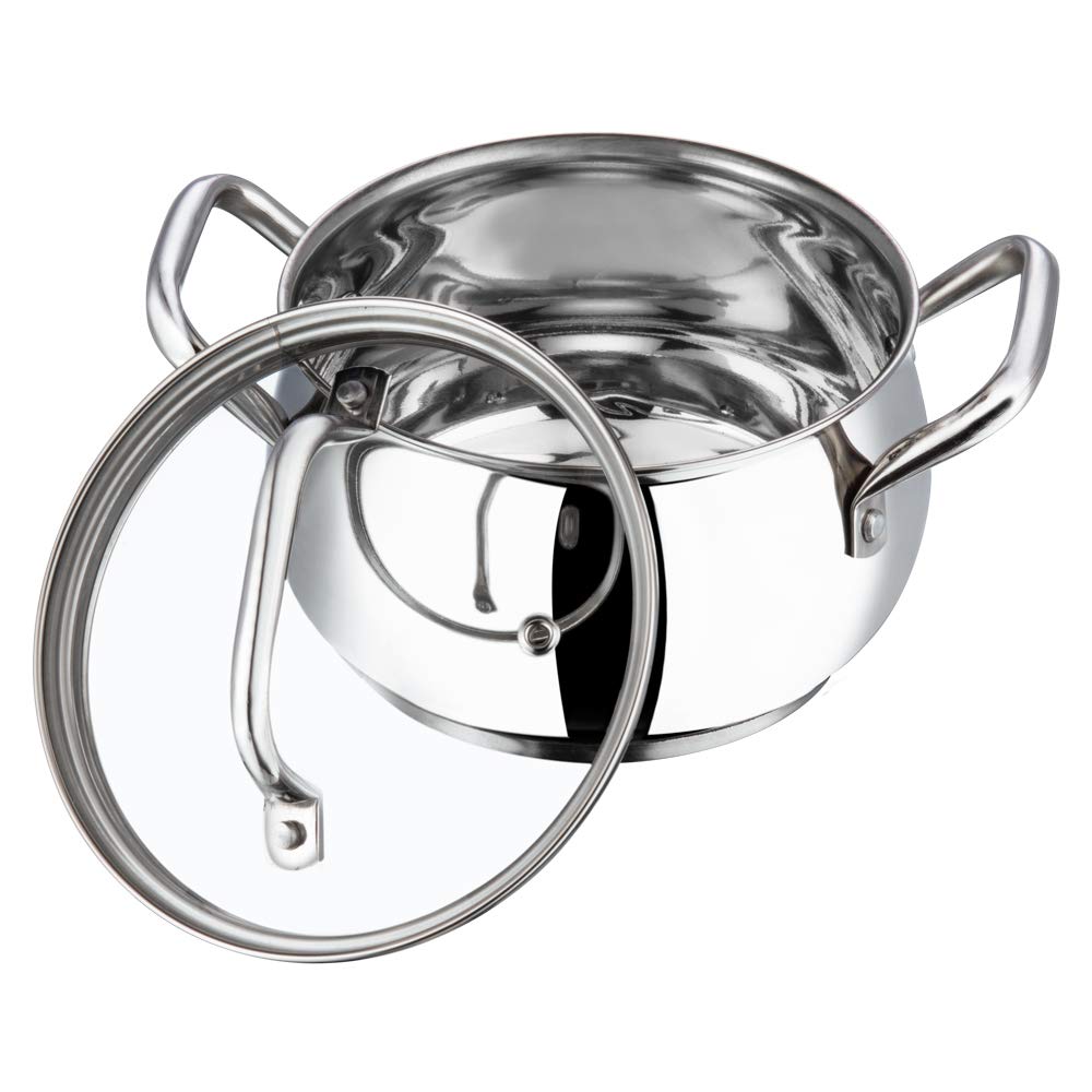 VC407 ALMATY CASSEROLE WITH LID- 16 CM- 2 ltr-ALC-16