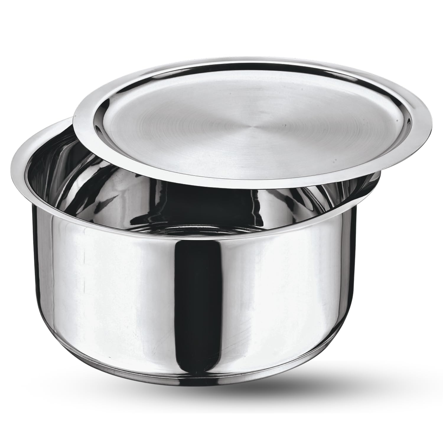 VC527 Stainless Steel 304 Grade Tope with Lid 20cm 3Ltr TPL20