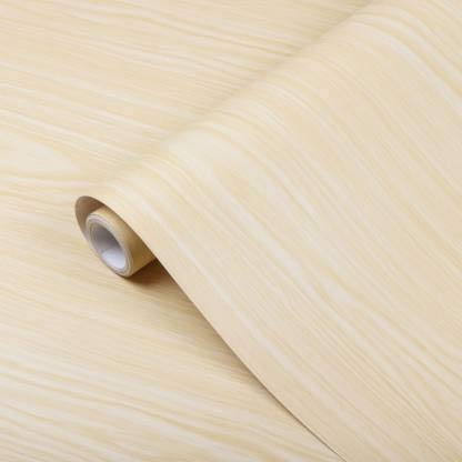 SKIN POSTER - Self Adhesive Vinyl PVC Maple Brown Wood Film Wall Paper Wallpaper Vinyl Sheet Table Kitchen Cupboard/Top Wooden Door/Furniture/Almirah/Renovation Projects Shelf Liner - 24x48 Inch