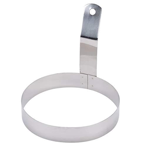 Dynore SS Round Egg Ring With Handle Medium(5inch) DS_1141