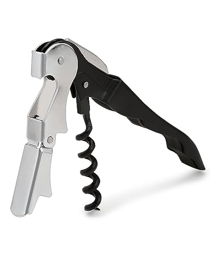 Dynore Wine Cork W/Bottle Opener Black Medium DS_1229
