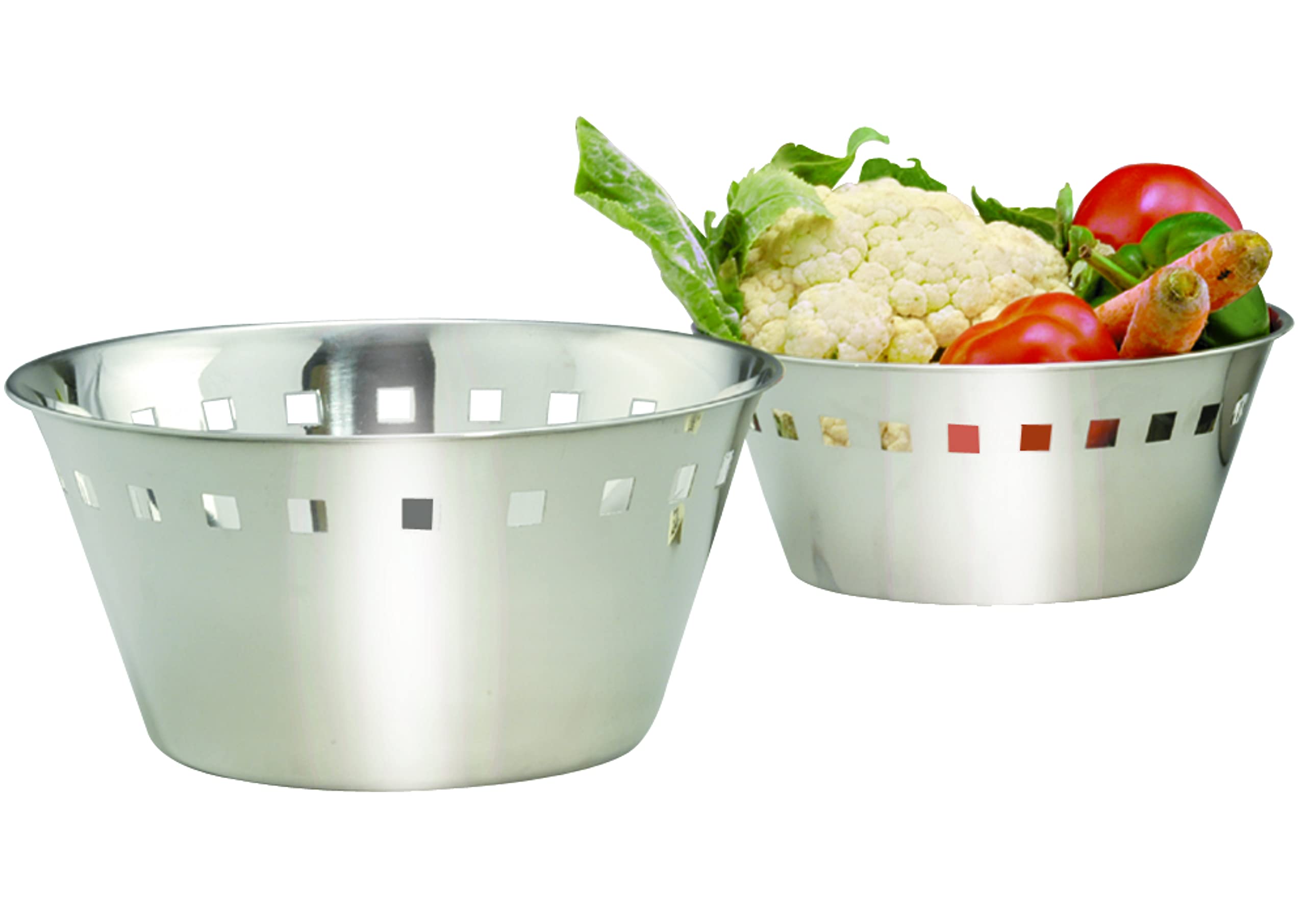 KMW Stainless Steel Bread Basket 18CM BB1