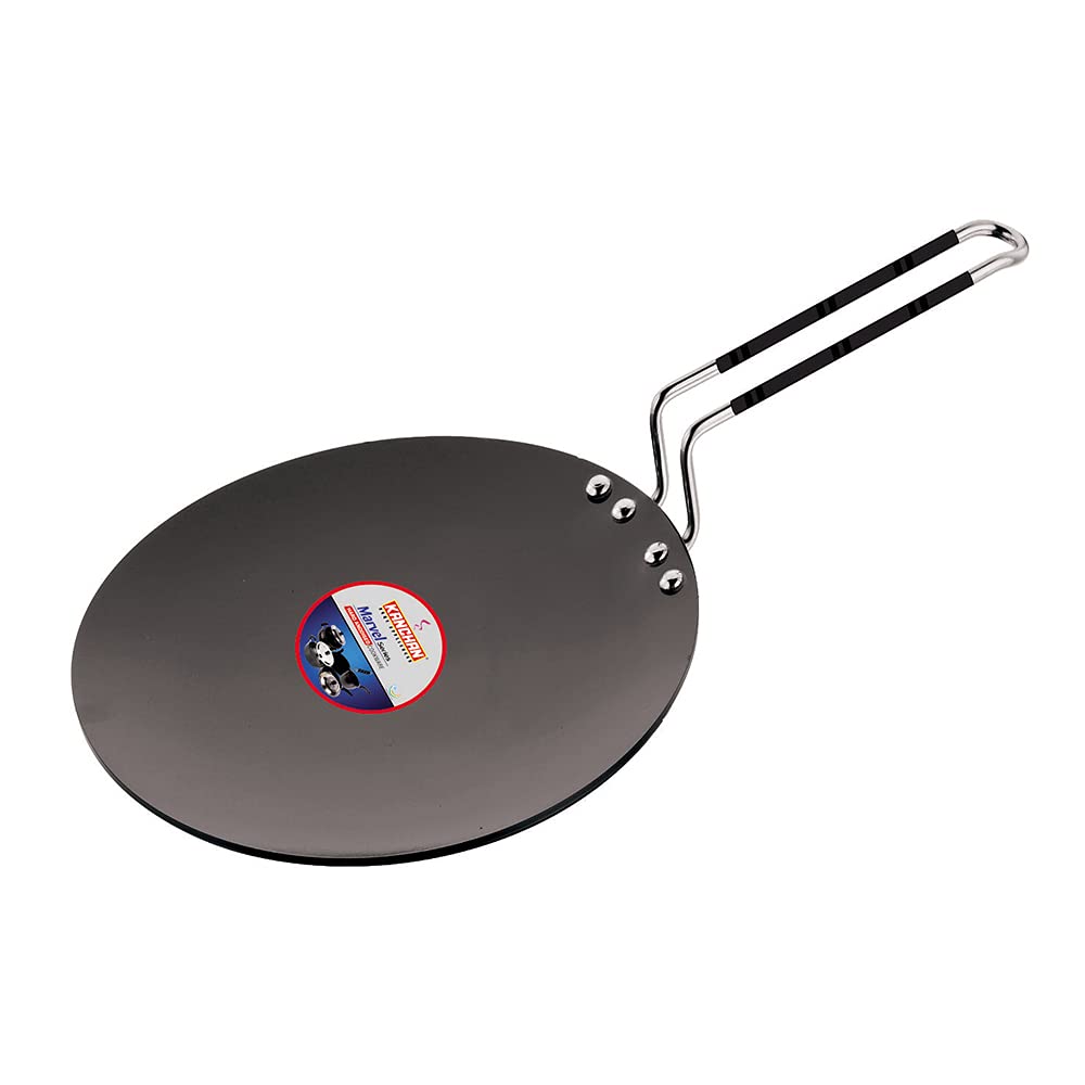 KANCHAN Hard-Anodized 4M Tawa with Handle (11 in)