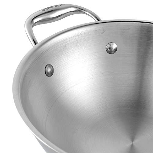VC650 Tri Ply 24 kadai & Frypan 24 PT2L combo set PT2L