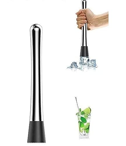 Dynore Cocktail Bar Mixer Muddler 21CM Long DS_1380