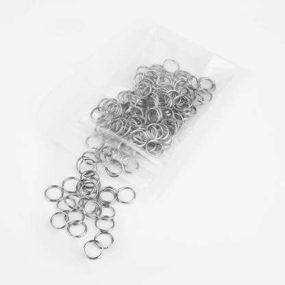 Dynore Stainless Steel Key Chain Rings 50 Pcs 1 Inch DS_1393