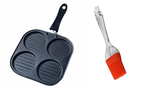 Dynore Multi Snack Maker with Oil Brush Square Grill DS_1401