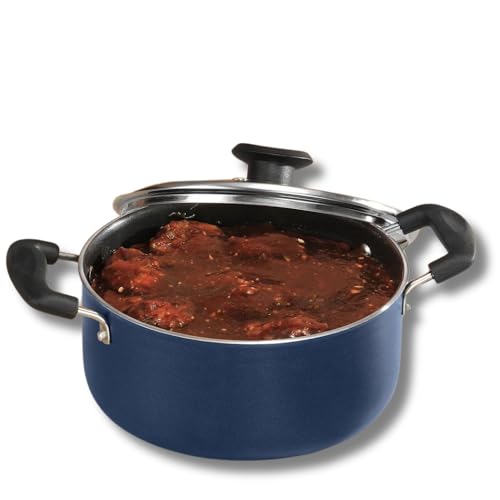 VC860 VINOD ZEST NS DEEP CASSEROLE GL 24CM ZDCS24