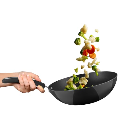 VC749 Vinod Hanos Non-Stick Wok - 26 cm (3 Litres) HANSWOK26