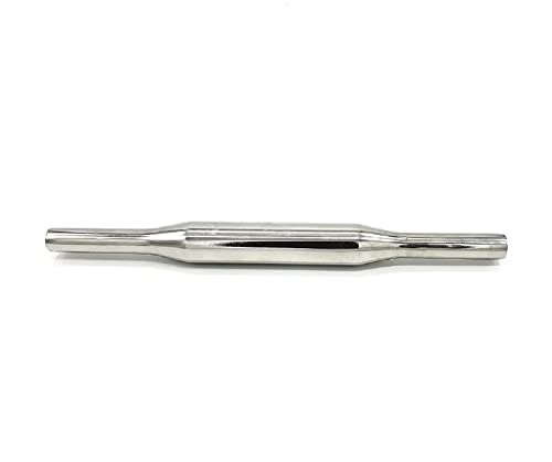 Dynore Stainless Steel Classic Thick Belan | Rolling Pin | Steel Belan for Roti