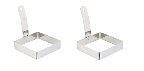 Dynore Square Egg Ring with Handle Set of 2 DS_1532