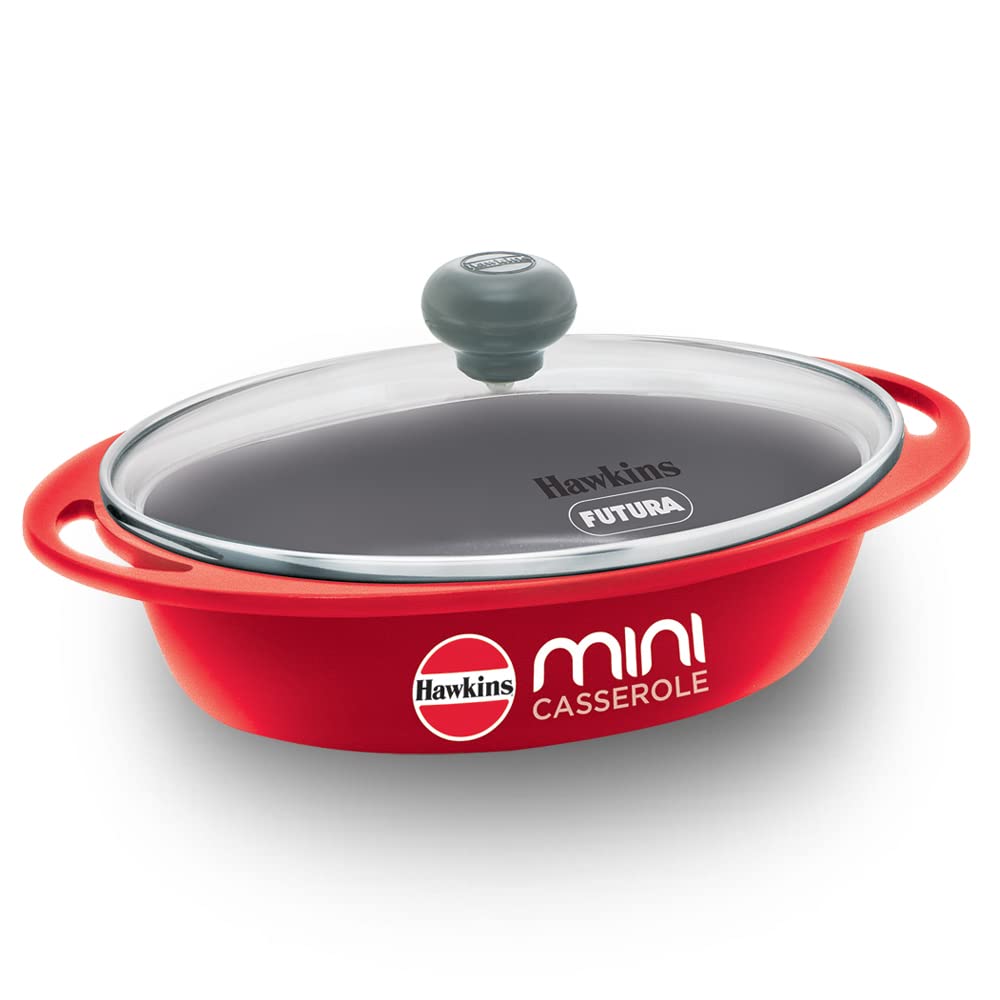 0.75L RED HAWKINS DIE CAST MINI CASSEROL