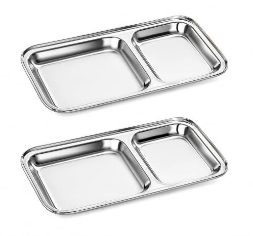 Dynore SS 2 in 1 Two Compartment Set of 2 DS_1595