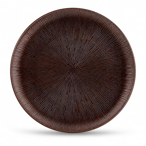 Hitkari Rustic Brown Rice Plate Set of 1 Pc