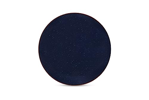 Hitkari Rustic Navy Rice Plate Set of 1 Pc