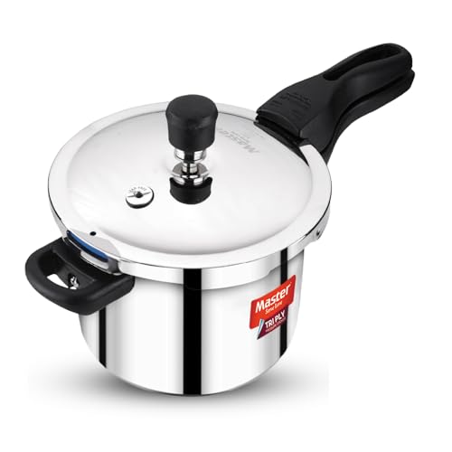Master Nova Amaria 3L Triply Pressure Cooker Flat Outer Lid EC10202-N/10503F