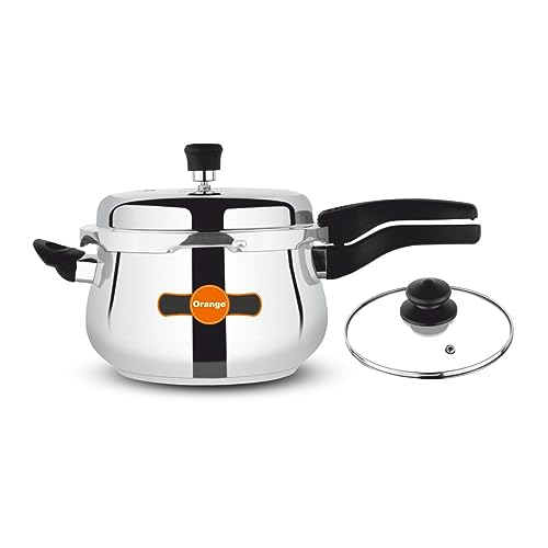 ORANGE S.S.TRIPLY HANDI PRESSURE COOKER 3.5LTR OSPC491