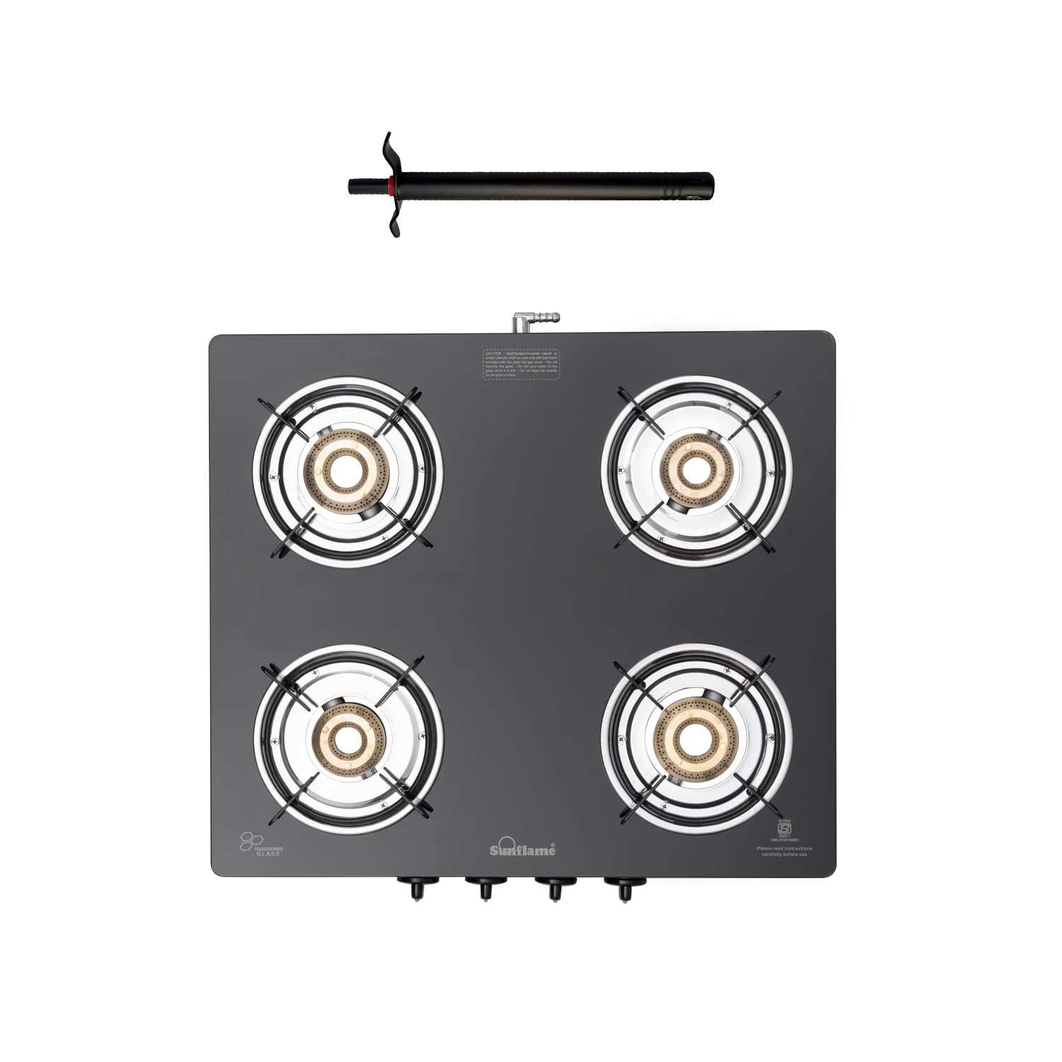 Sunflame LPG STOVE GT MALEO 4B BK