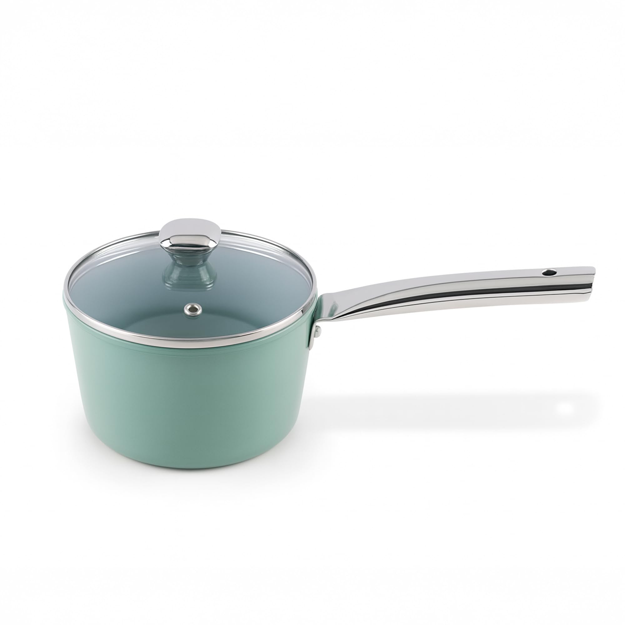 UCOOK SALFORD FORGED NS SAUCEPAN WITH LID IC-160MM GREEN SF1132