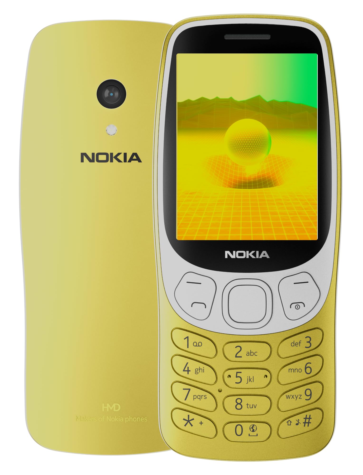 Nokia 3210 4G TA-1619 DS Y2K Gold 1GF025HPD4LC1