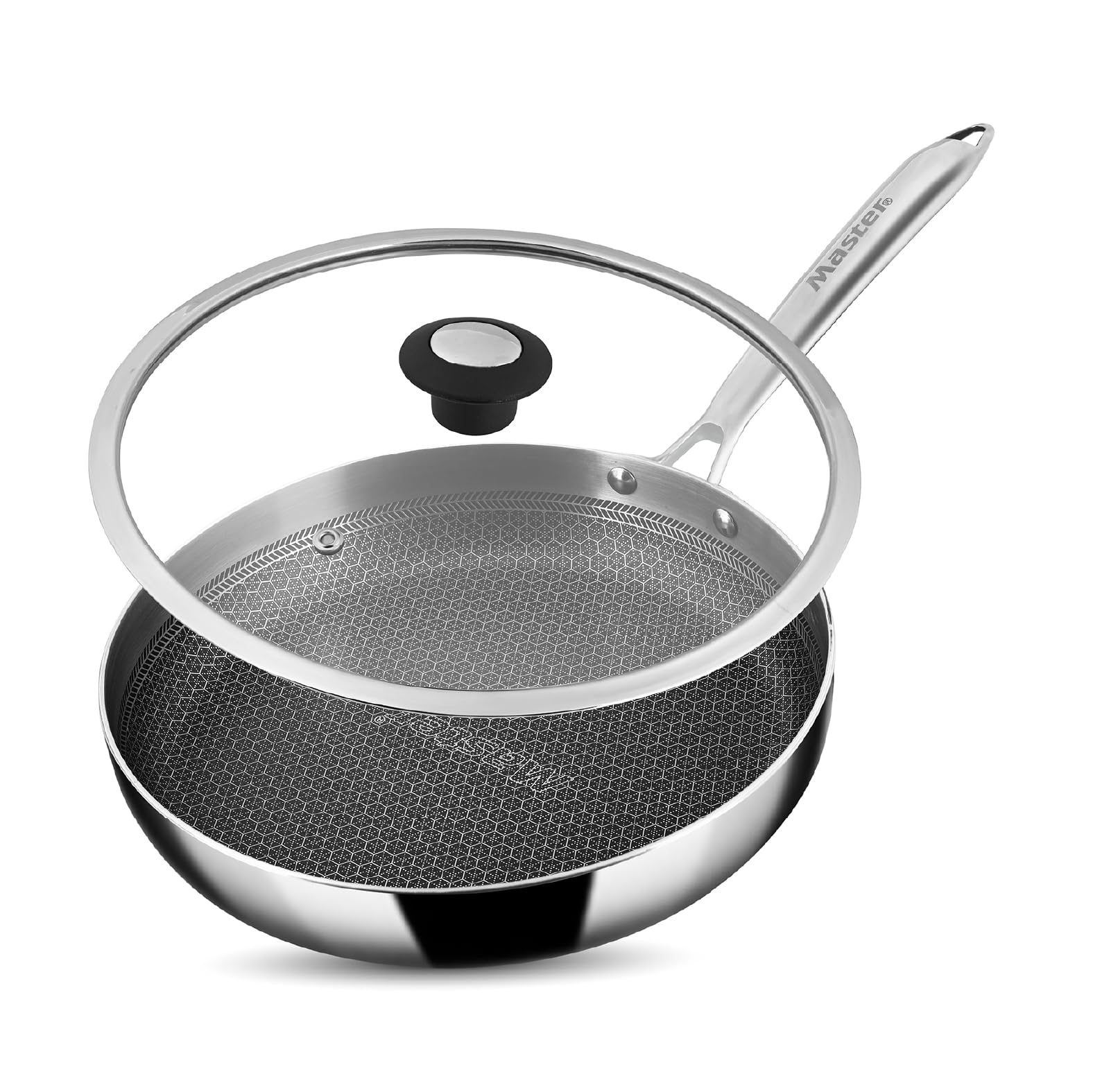 Titan Pro fry Pan 24cm with Glass Lid