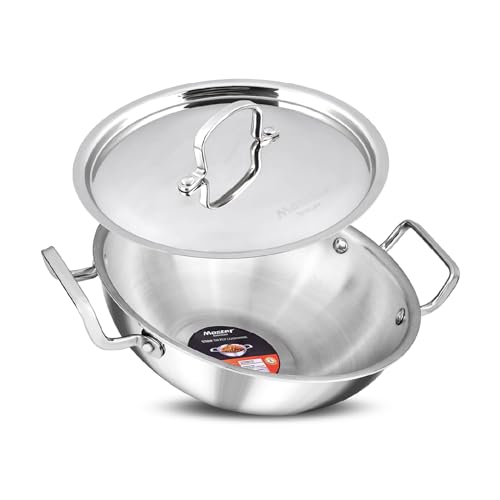 Triply Kadhai 24cm with SS Lid