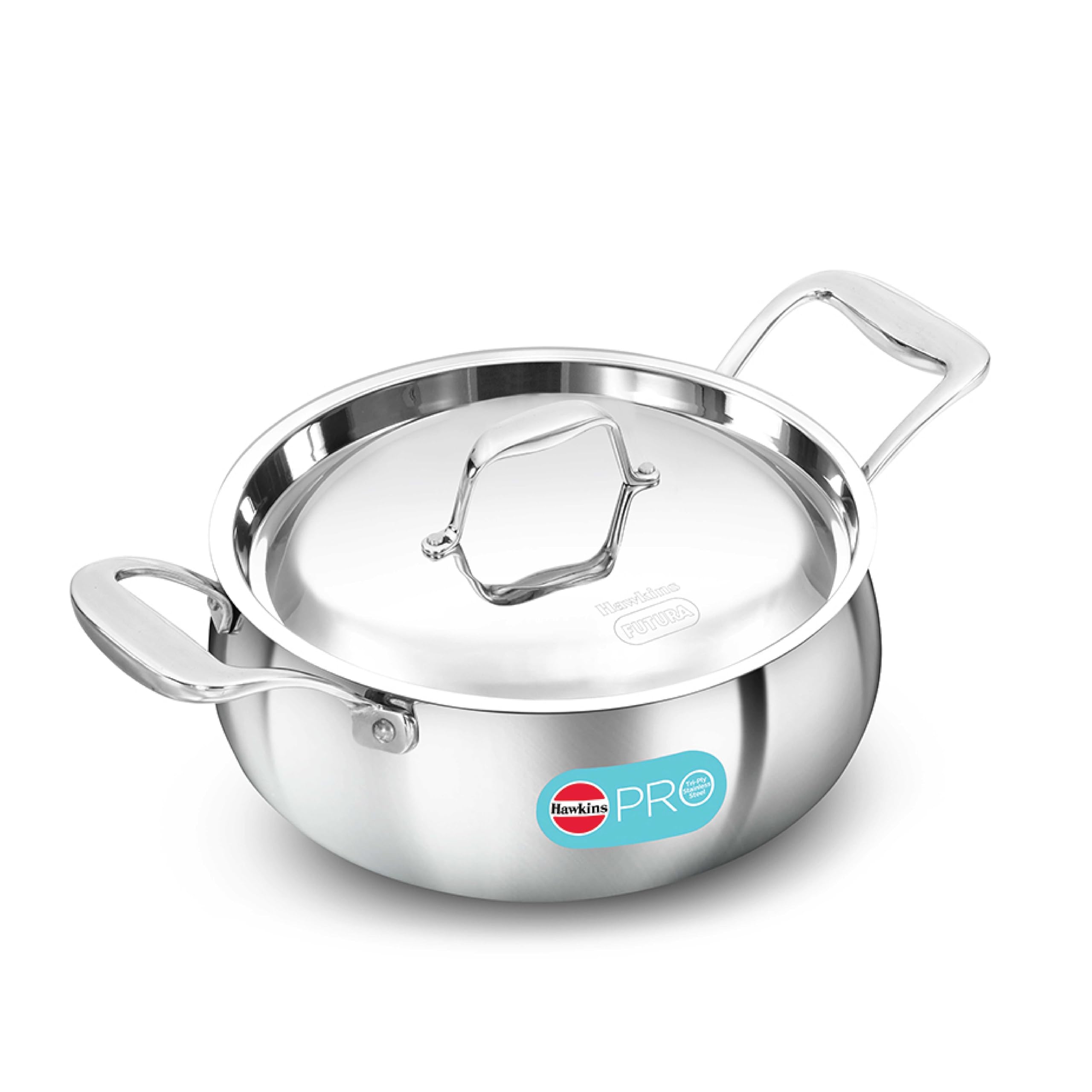 Hawkins Pro Tri-Ply Stainless Steel Hsndi 3L (PSH30S)