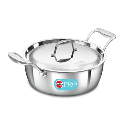 Hawkins Pro Tri-Ply Stainless Steel CNS Bowl 3L (PSC30S)