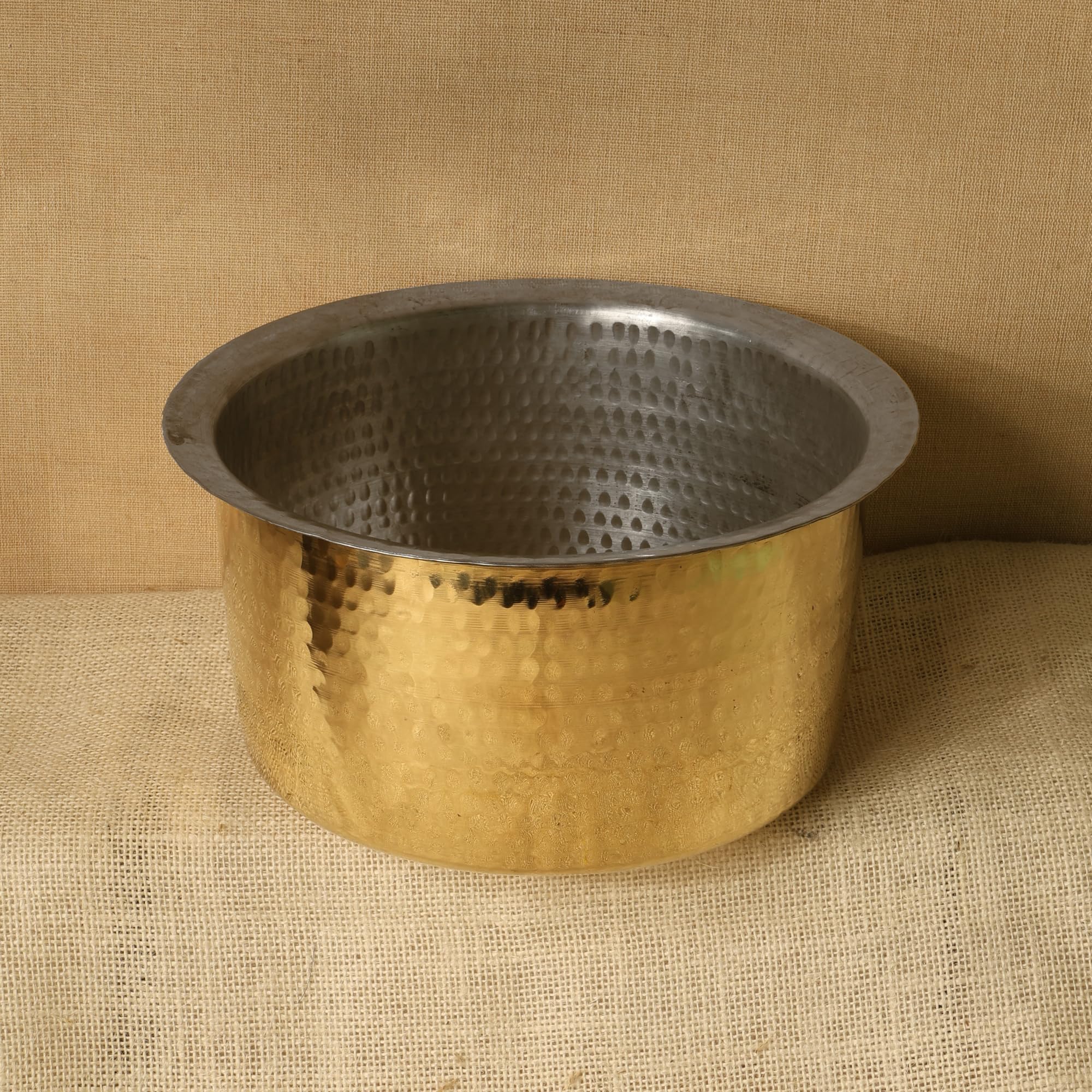 JIAA PATRA Brass Tope/Patila/Bhagona (2.5 Liter)30020018