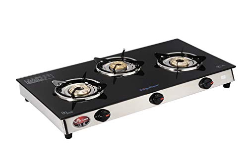 Suryaflame LPG STOVE 3B ATLAS SS NA