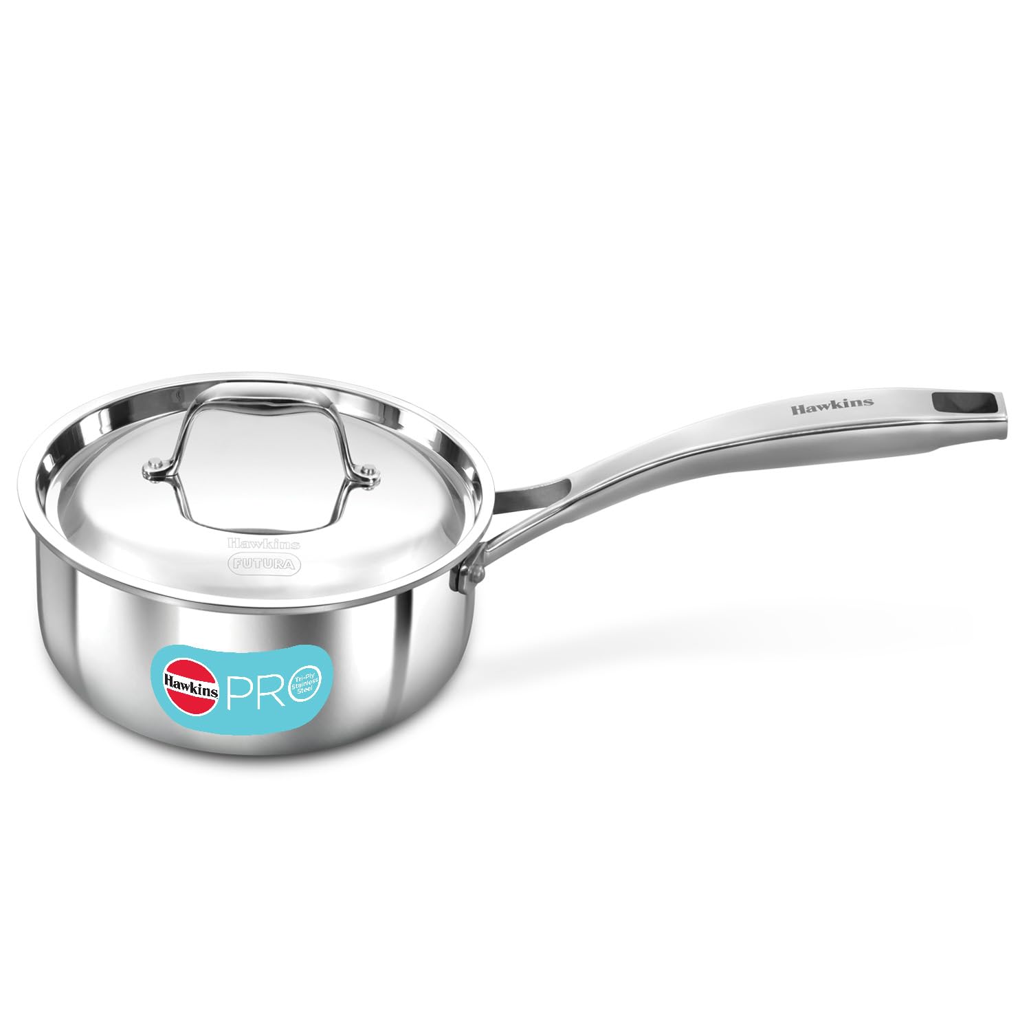Hawkins Pro Tri-Ply Stainless Steel Sauce Pan 3L (PSSP15S)