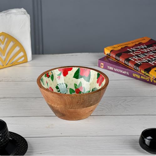 Moon Impact Wooden Bowl