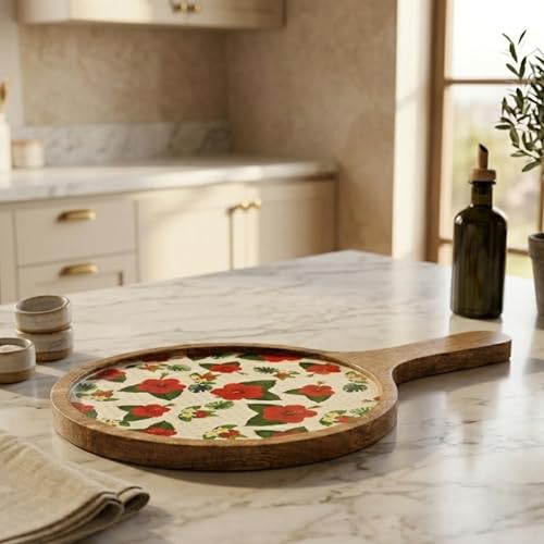 Moon Impact Wooden Pizza Platter