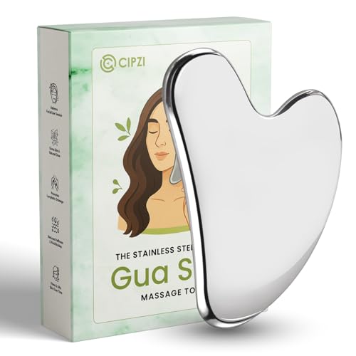 Cipzi Steel Gua Sha Face Massager For Women CI-Ice Cube Roller